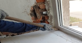 Демонтаж окон в Шатуре: цена от 1569 руб. - Сварной-Штр